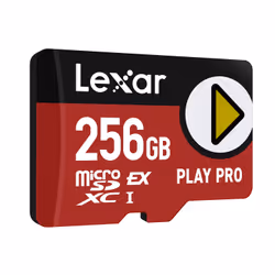 Lexar LMSXPS0256G-BNNNG memory card 256 GB MicroSDXC UHS-I Class 3