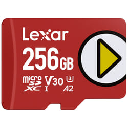 Lexar LMSPLAY256G-BNSNG memory card 256 GB MicroSDXC UHS-I Class 10