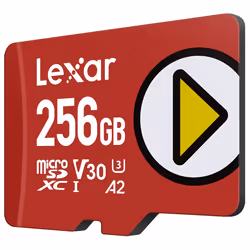 Lexar LMSPLAY256G-BNSNG memory card 256 GB MicroSDXC UHS-I Class 10
