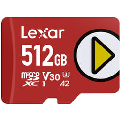 Lexar LMSPLAY512G-BNSNG memory card 512 GB MicroSDXC UHS-I Class 10