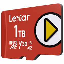 Lexar LMSPLAY001T-BNSNG memory card 1 TB MicroSDXC UHS-I Class 10