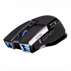 EVGA X20 mouse Gaming Right-hand RF Wireless + Bluetooth + USB Type-A Optical 16000 DPI
