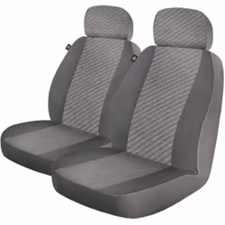DICKIES 3003418LD Morrisey Gray 2-Piece Seat Cover Set Grey