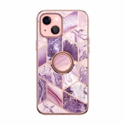 i-Blason Cosmo iPhone 13 Snap Case, Marble Purple, Cover, Apple, iPhone 13 6.1 2021, 15.5 cm (6.1"), Purple