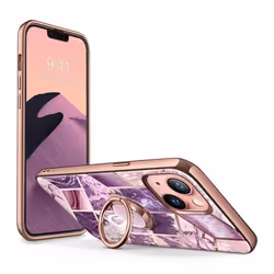 i-Blason Cosmo iPhone 13 Snap Case, Marble Purple