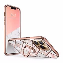 i-Blason Cosmo iPhone 13 Pro Max Snap Case, Marble Pink