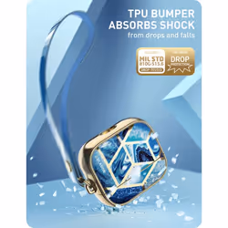i-Blason Cosmo , for Apple AirPods 3, Ocean Blue