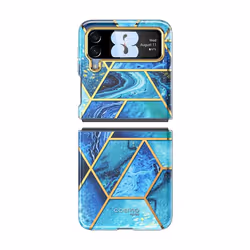 i-Blason Cosmo Galaxy Z Flip3 - Ocean Blue, Pouch case, Samsung, Galaxy Z Flip3 5G, 17 cm (6.7"), Blue
