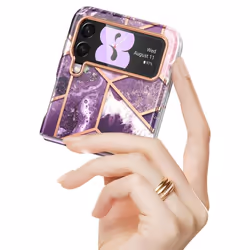 i-Blason Cosmo Galaxy Z Flip3 - Marble Purple