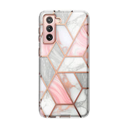 i-Blason Cosmo Case - Marble Pink, for Samsung Galaxy S22