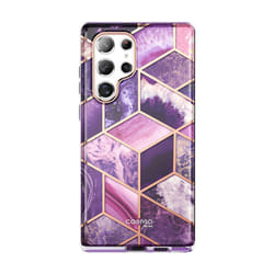 i-Blason Cosmo Case - Marble Purple, for Samsung Galaxy S22 Ultra