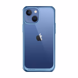 Supcase Unicorn Beetle Style iPhone 14 6.1 inch Slim Clear Case-Blue, Cover, Apple, iPhone 13 6.1 2021, iPhone 14 6.1 2022, 1 ...