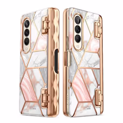 i-Blason Cosmo Galaxy Z Fold4 Pro - Marble Pink