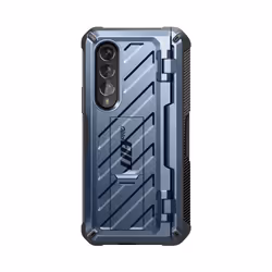 Supcase Unicorn Beetle PRO Galaxy Z Fold4 Rugged Case with S-Pen Holder-Metallic Blue, Cover, Samsung, Galaxy Z flip 4 2022,  ...