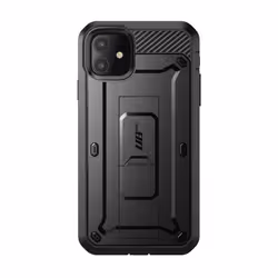 Supcase Unicorn Beetle PRO , iPhone 11, 6.1", TPU, Black, Cover, Apple, iPhone 11 6.1 2019, 15.5 cm (6.1"), Black