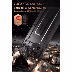 Supcase Unicorn Beetle PRO , iPhone 11, 6.1", TPU, Black