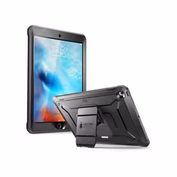 Supcase Unicorn Beetle PRO UB iPad 10.2” (7th, 8th and 9th Gen) Rugged Case with Built-in Screen Protector - Black, Cover, Ap ...