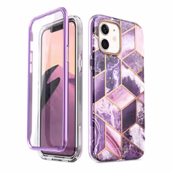 i-Blason Cosmo Series Designed for iPhone 12 Mini Case (2020), Slim Full-Body Stylish Protective Case with Built-in Screen Pr ...