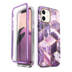 i-Blason Cosmo Series Designed for iPhone 12 Mini Case (2020), Slim Full-Body Stylish Protective Case with Built-in Screen Protector (Ameth)