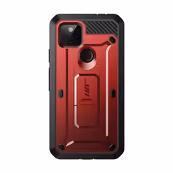Supcase Unicorn Beetle PRO Google Pixel 4a 5G (2020) Rugged Holster Case-Metallic Red, Cover, Google, Pixel 4a, 15.8 cm (6.2" ...