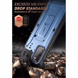 Supcase Unicorn Beetle PRO , for Samsung Galaxy S20 FE, Metallic Blue