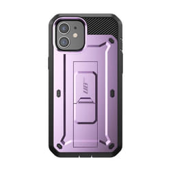 Supcase Unicorn Beetle PRO Series Case for iPhone 12 Mini (2020 Release) 5.4 Inch, Built-in Screen Protector Full-Body Rugged Holster Case (Violte)