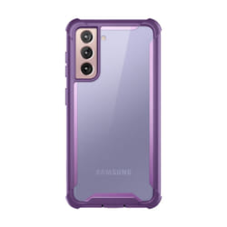 i-Blason Ares Galaxy S21 Clear Rugged Case-Purple
