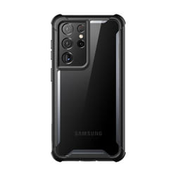 i-Blason Ares Galaxy S21 Ultra Clear Rugged Case-Black