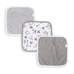 Washcloths  Absorbent Knit Terry  Super Soft 100% Organic Cotton