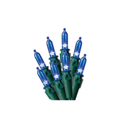 Celebrations 40844-71 100 Blue LED Traditional Mini Light Set