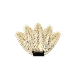Celebrations 9086421 25 ft. Platinum LED C9 String Christmas Lights, Warm White - 25 Count