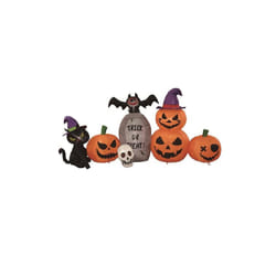 Celebrations 9086846 4 ft. Prelit Pumkin Family Inflatable