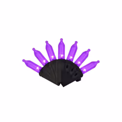Celebrations 9086890 LED Halloween Lights, Purple - 100 Count