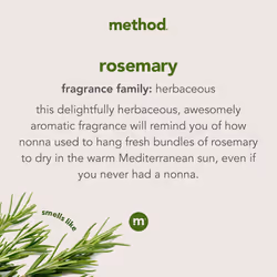 Method Gel Hand Wash  Rosemary  12 Oz  12 Fl Oz
