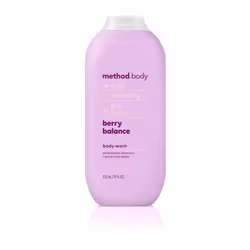 Method Body Wash  Berry Balance  Paraben and Phthalate Free  18 oz (Pack of 1)
