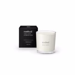 Method Premium Soy Candle  Vetiver + Amber  2 Wick  Recyclable Jar  Up to 50 Hours Burn Time  14 oz