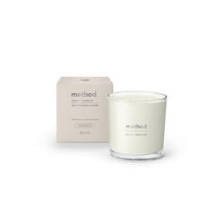 Method Premium Soy Candle  Violet + Lavender  2 Wick  Recyclable Jar  Up to 50 Hours Burn Time  14 oz