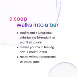 Method Bar Soap  Sea + Surf  Plastic Free  2 bars  5oz each