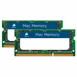 Corsair CMSA8GX3M2A1066C7, 8 GB, 2 x 4 GB, DDR3, 1066 MHz, 204-pin SO-DIMM, Green