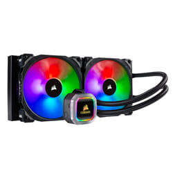 Corsair H115i Processor All-in-one liquid cooler 14 cm Black, White
