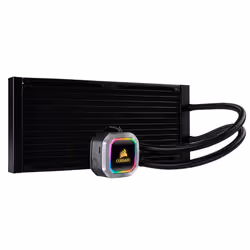 Corsair H115i Processor All-in-one liquid cooler 14 cm Black, White