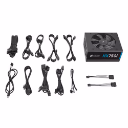 Corsair HX750i power supply unit 750 W 20+4 pin ATX ATX Black