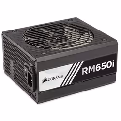 Corsair RM650i, 650 W, 100 - 240 V, 47 - 63 Hz, 5 - 10 A, 130 W, 648 W