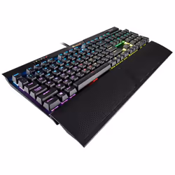 Corsair K70 RGB MK.2, Wired, USB, Mechanical, QWERTY, RGB LED, Black