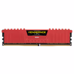 Corsair Vengeance LPX, 64 GB, 4 x 16 GB, DDR4, 2133 MHz, 288-pin DIMM, Red