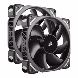 Corsair Air ML120 Pro, Fan, 12 cm, 400 RPM, 2400 RPM, Black