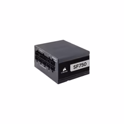 Corsair 750W High Performance SFX SF750 PSU, Rifle Bearing Fan, Fully Modular, 80+ Platinum