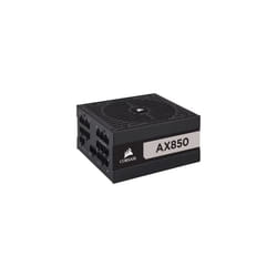 Corsair 850W AX Series AX850 PSU, Fluid Dynamic Fan, Fully Modular, 80+ Titanium