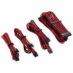 Corsair CP-8920219, Male, Female, Straight, Straight, Black, Red