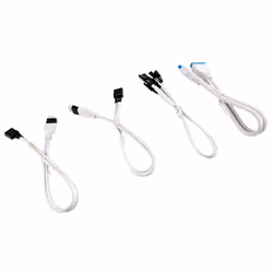 Corsair CC-8900245, 0.3 m, Male, Male, Straight, Straight, White
